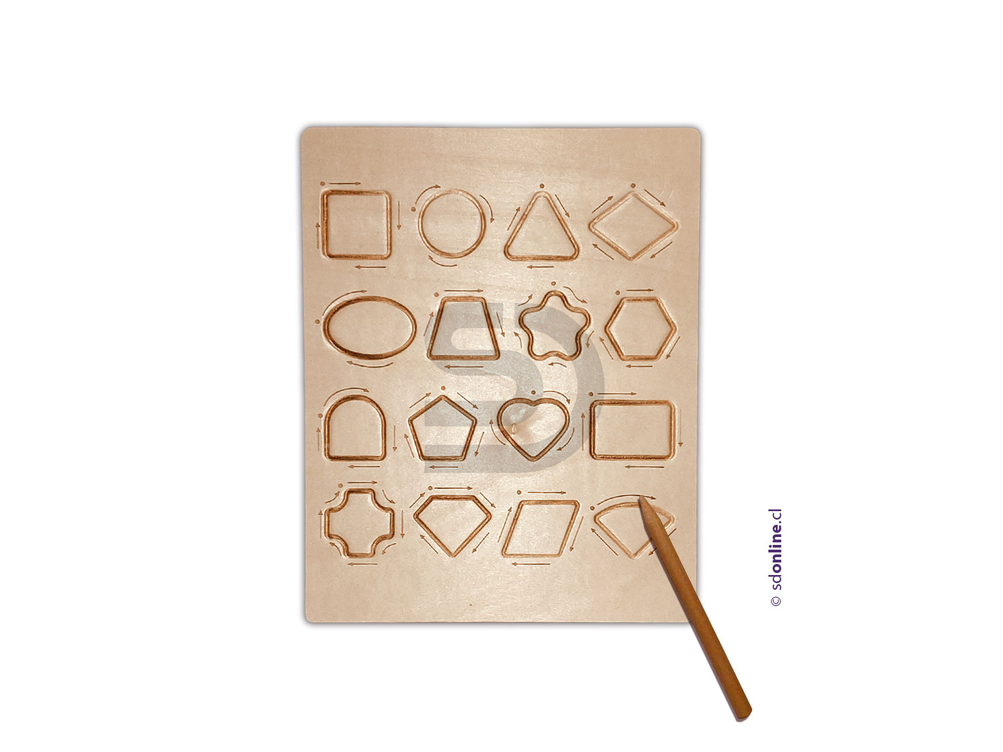 Tablero pizarra números 2