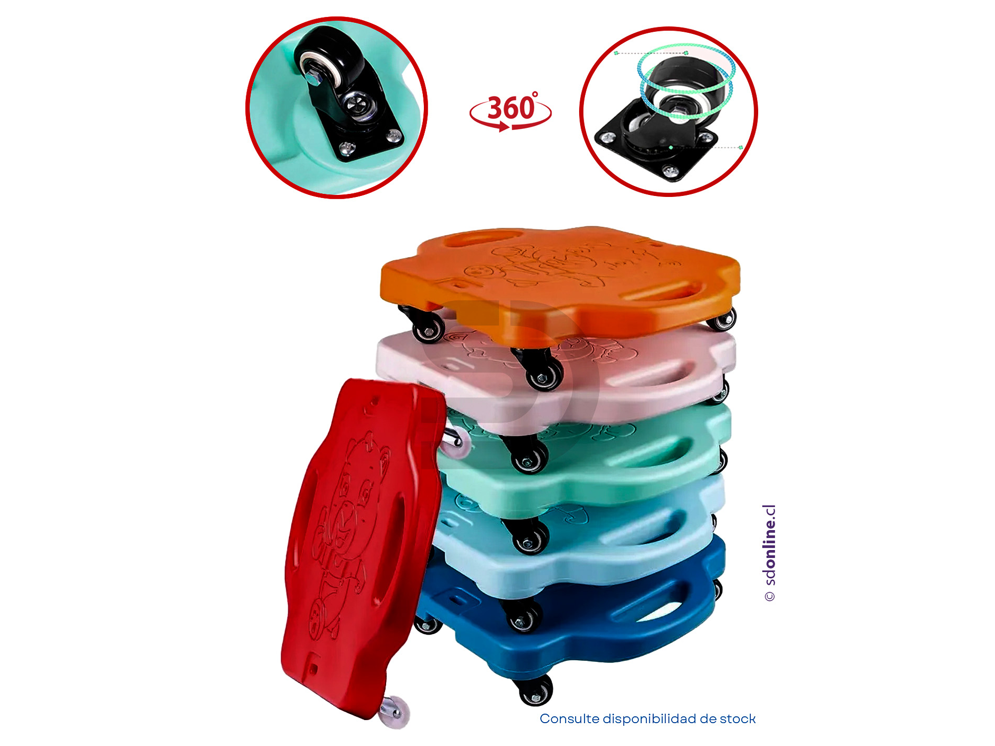 Patineta tabla de entrenamiento equilibrio sensorial  2