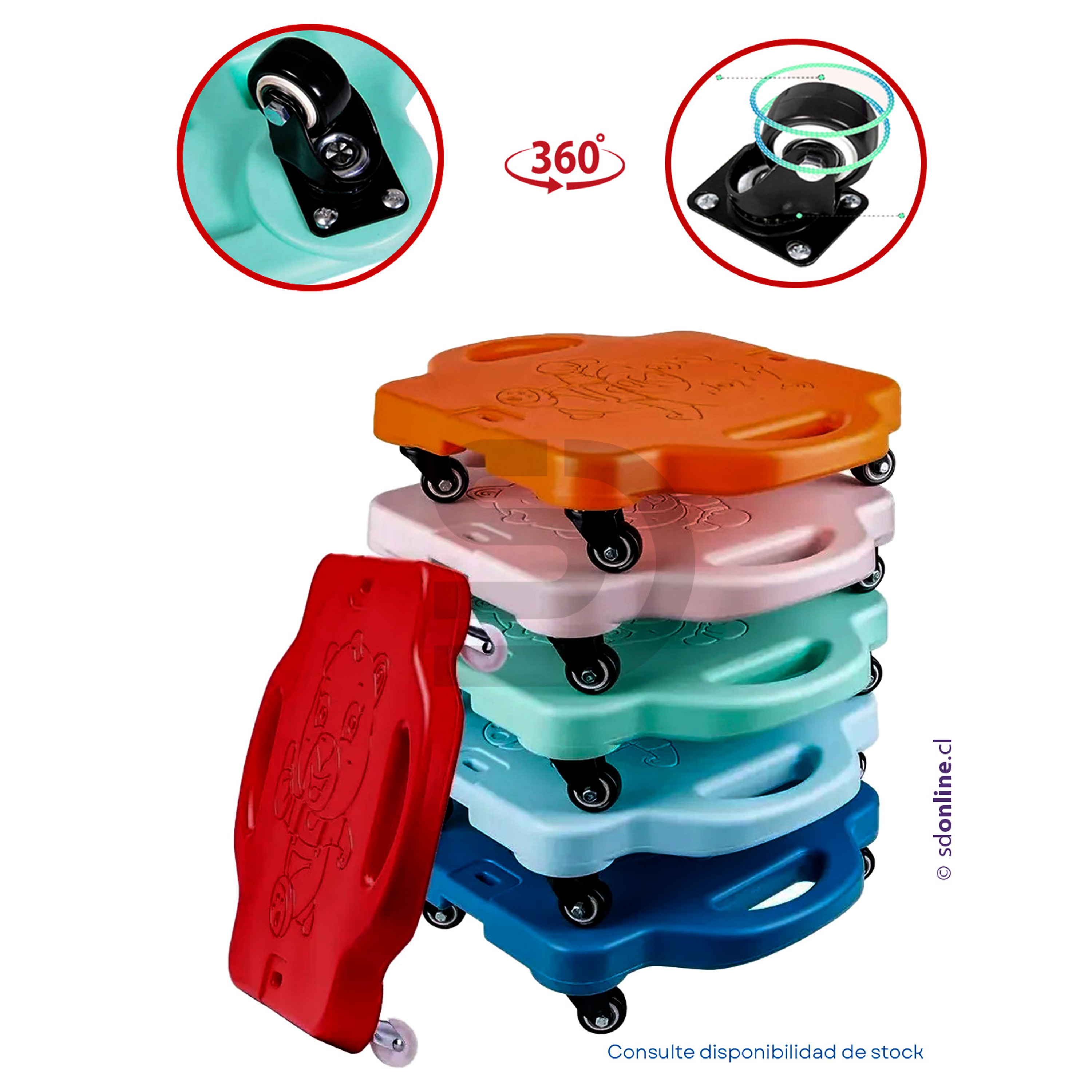 Patineta tabla de entrenamiento equilibrio sensorial  2