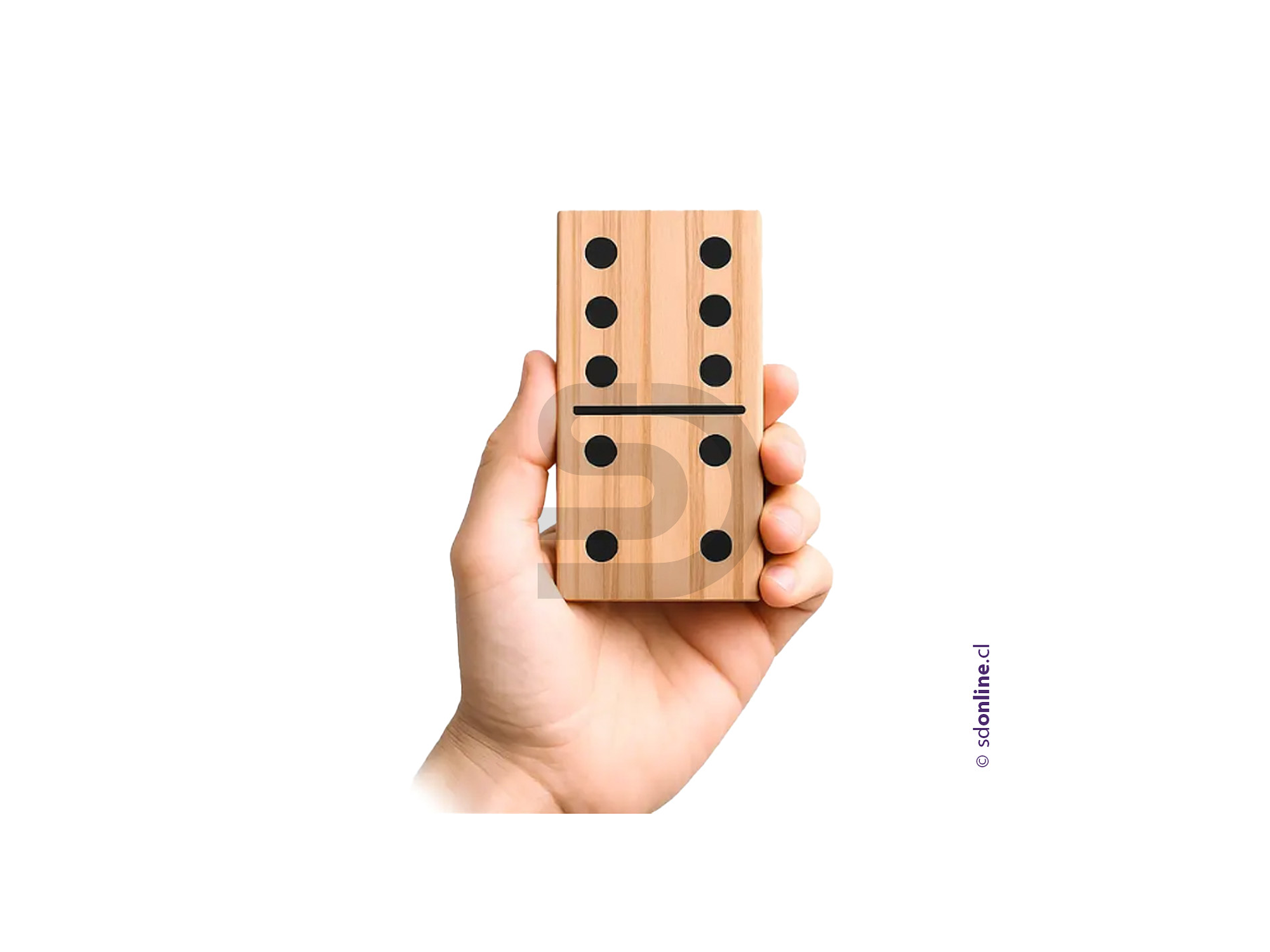Domino gigante de madera 2