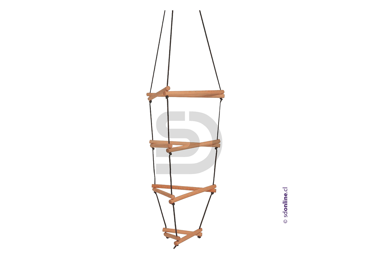 Escalera trepadora triangular 1