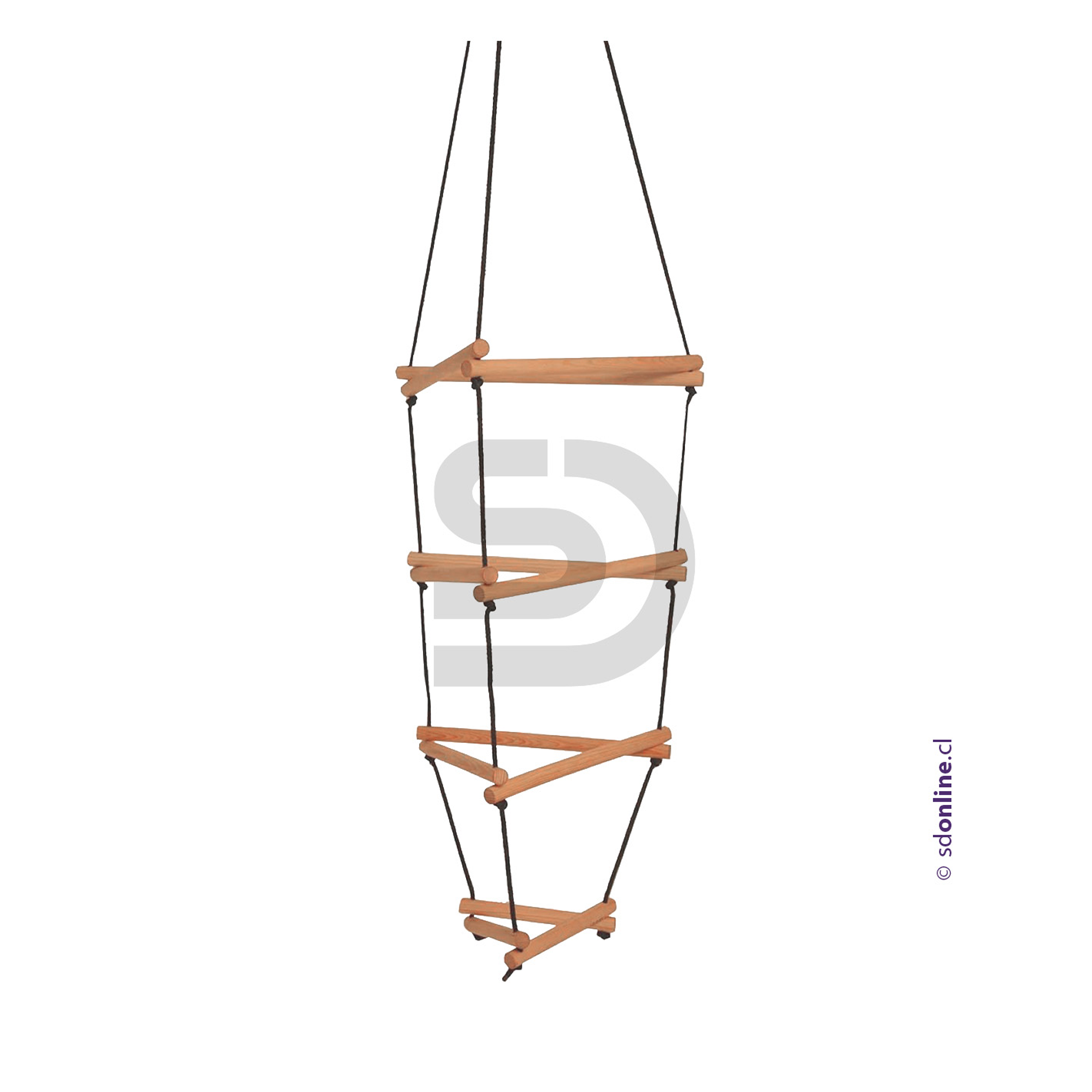 Escalera trepadora triangular 1