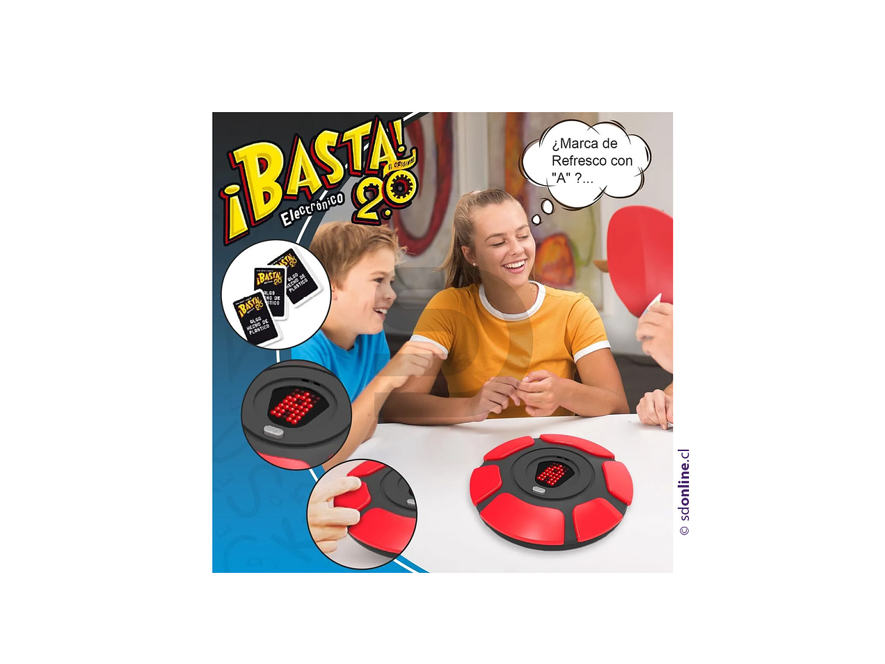 Juego basta 2.0  electrónico español- familiar 2