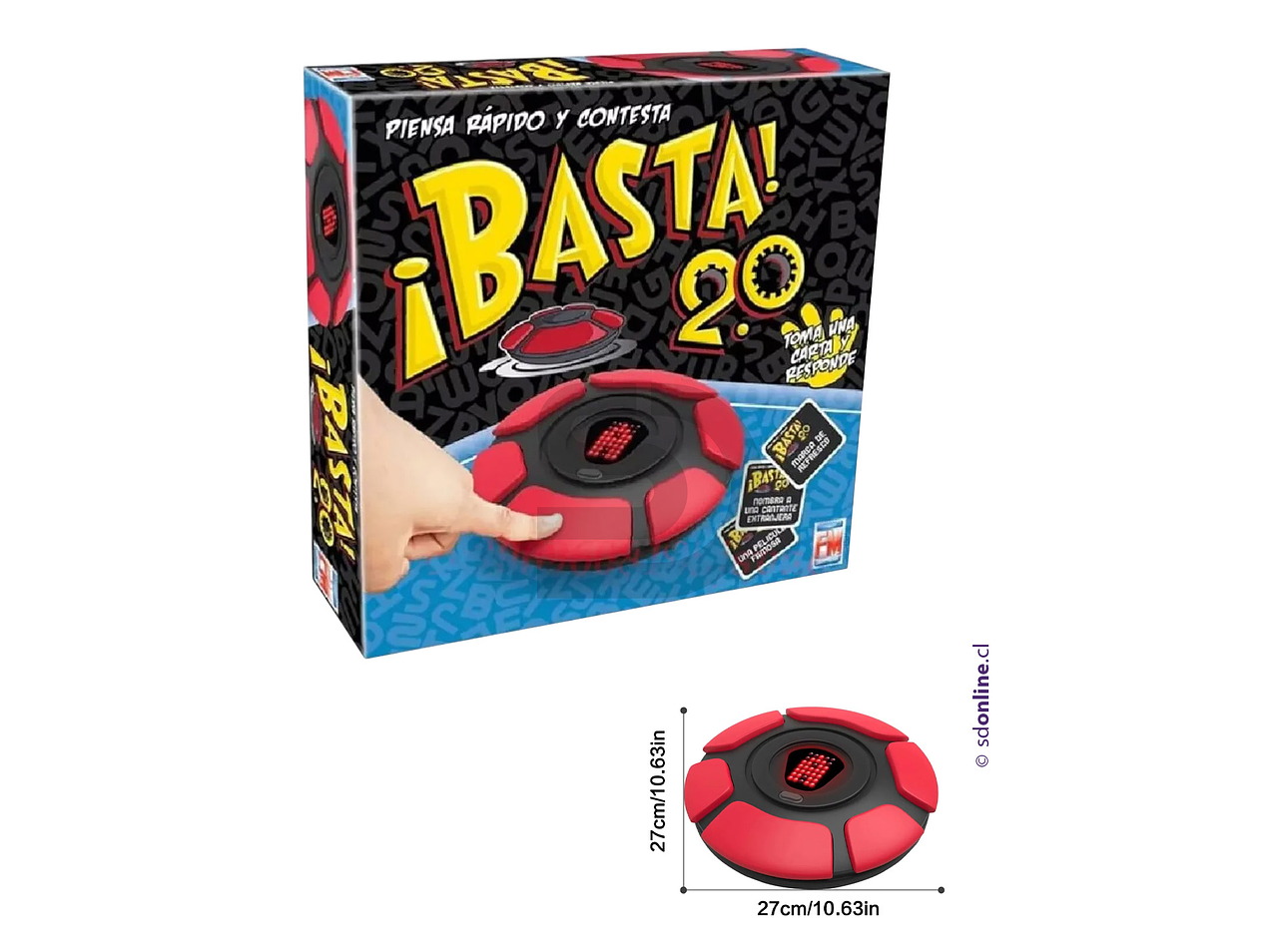 Juego basta 2.0  electrónico español- familiar 1