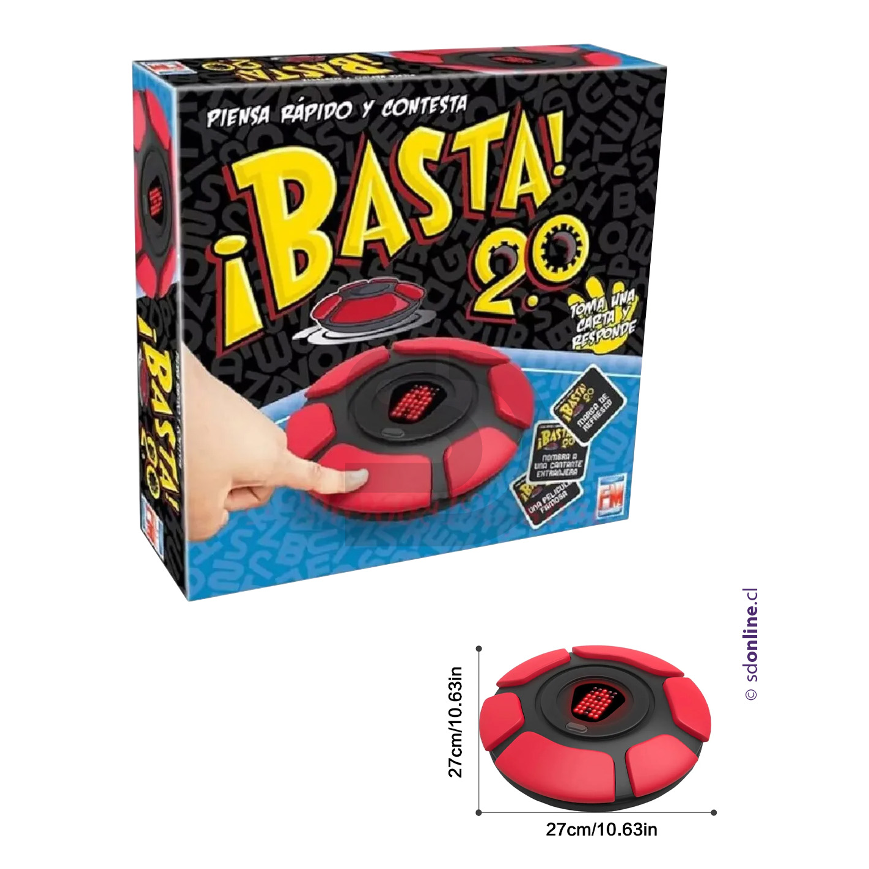 Juego basta 2.0  electrónico español- familiar 1