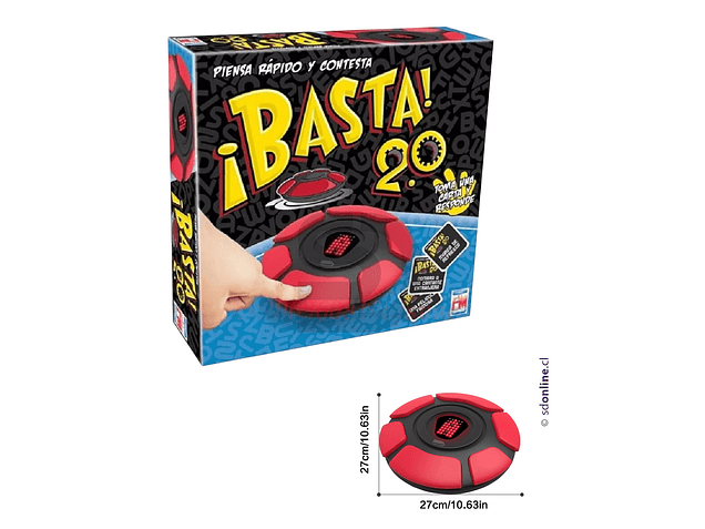 Juego basta 2.0  electrónico español- familiar 1