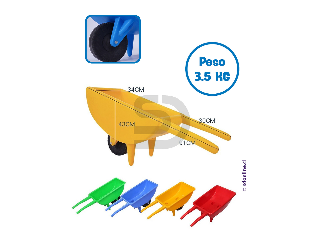 Carretilla Didáctica Infantil 2