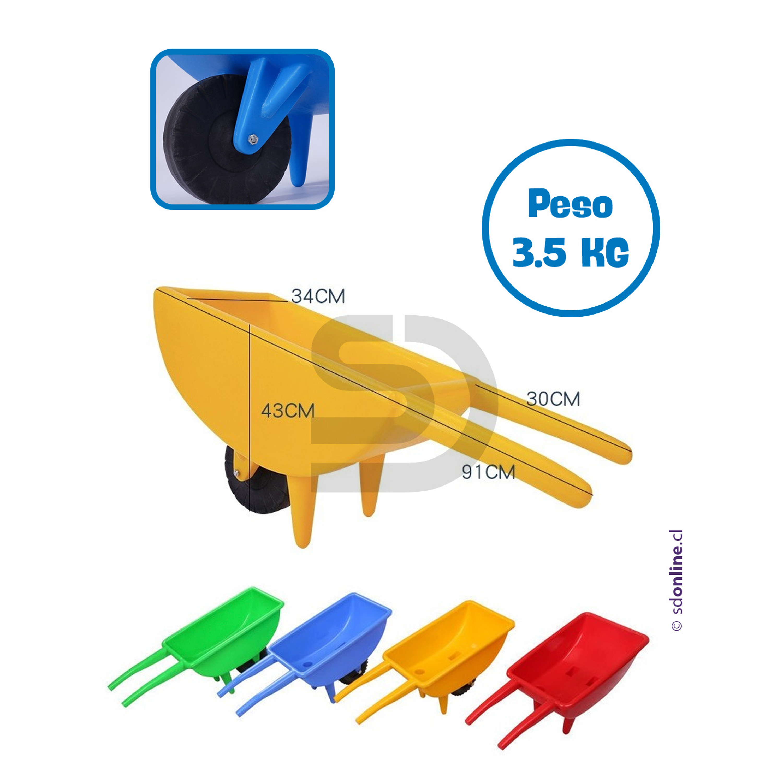 Carretilla Didáctica Infantil 2