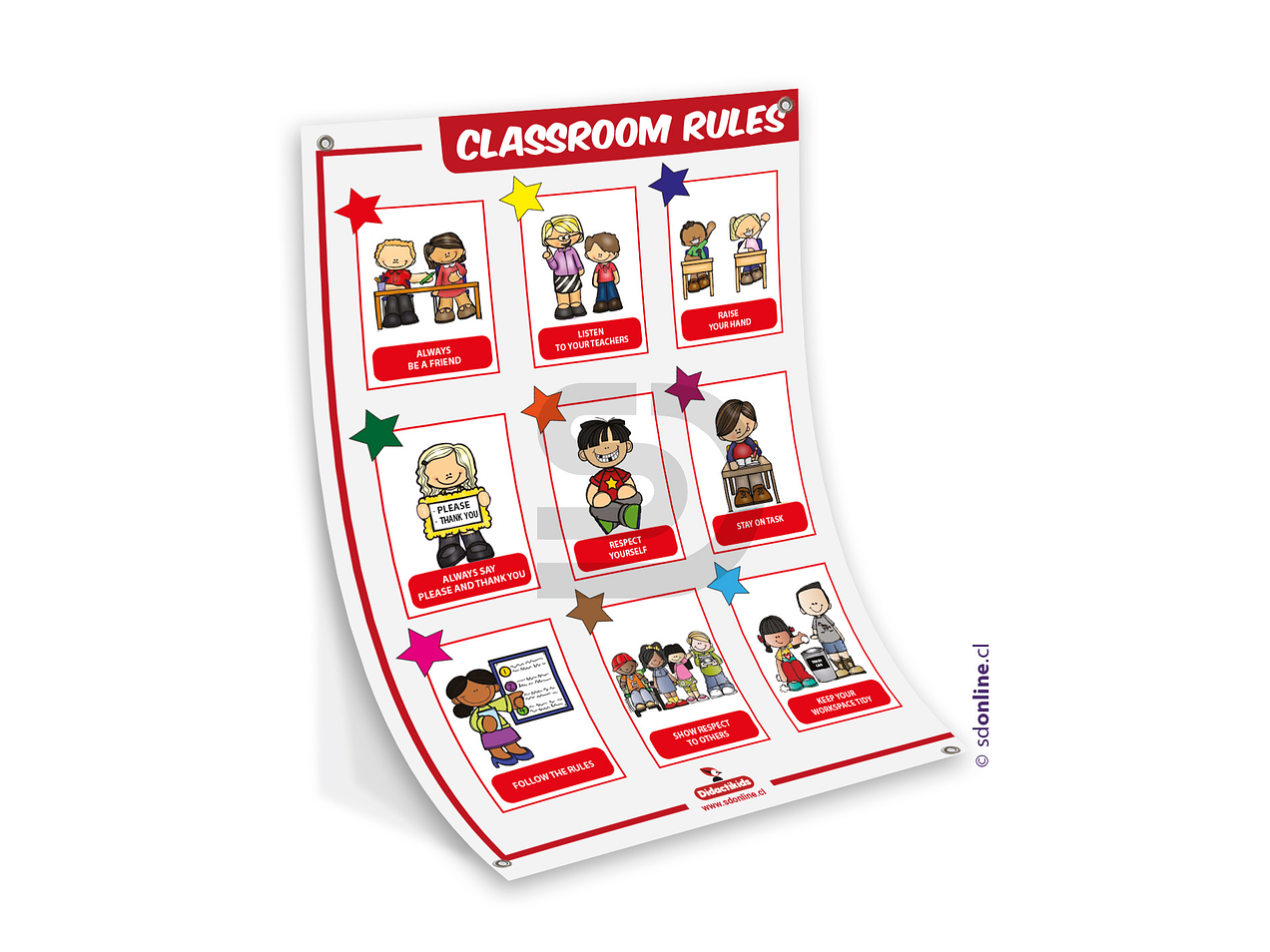 Afiche Classroom Rules 2