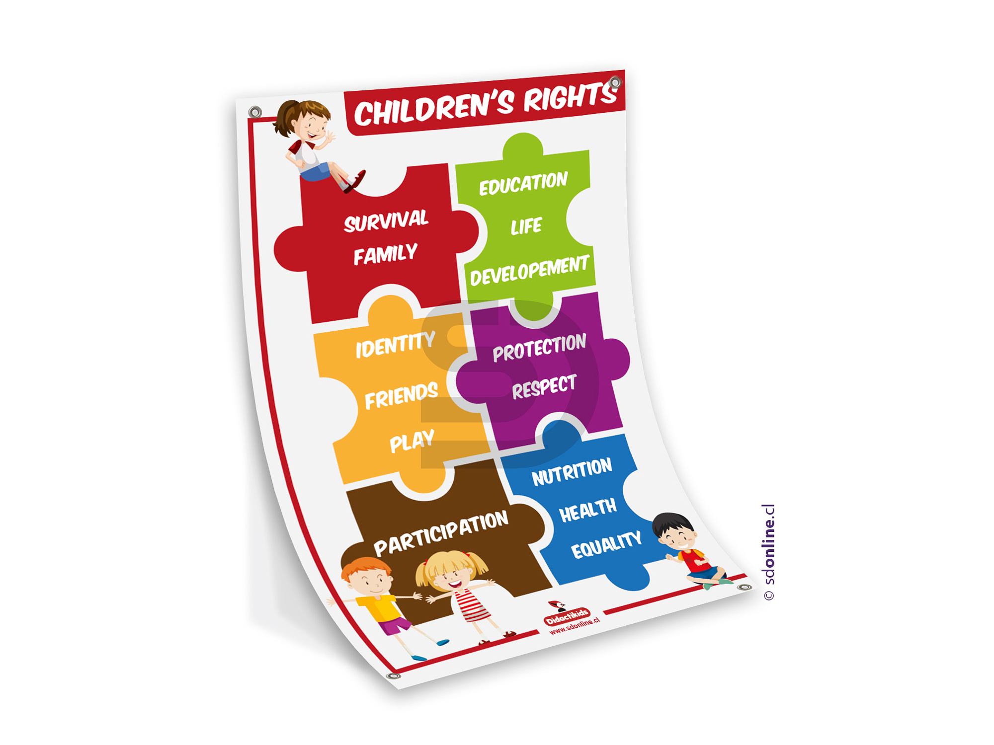 Afiche Children´s Rights 4