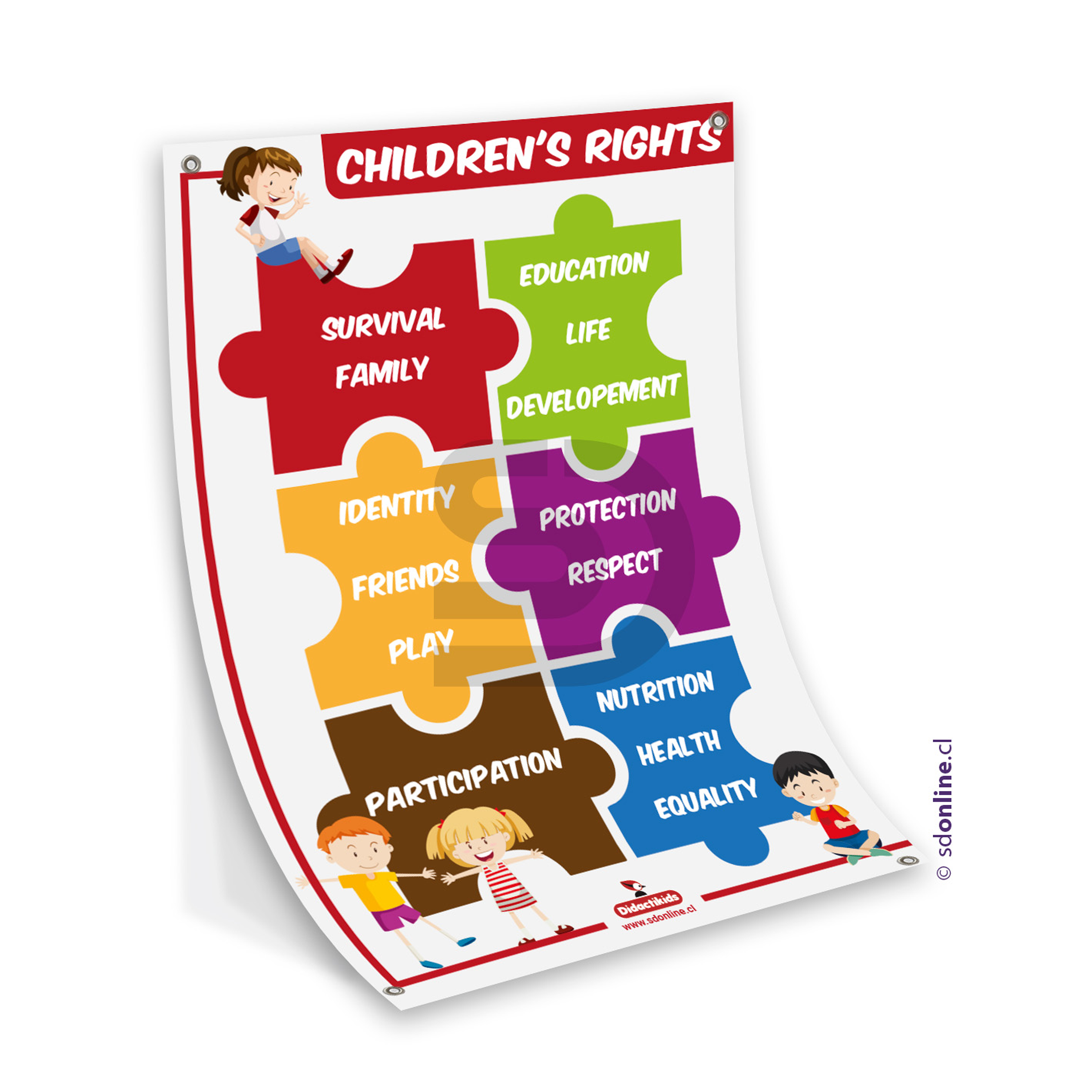 Afiche Children´s Rights 4