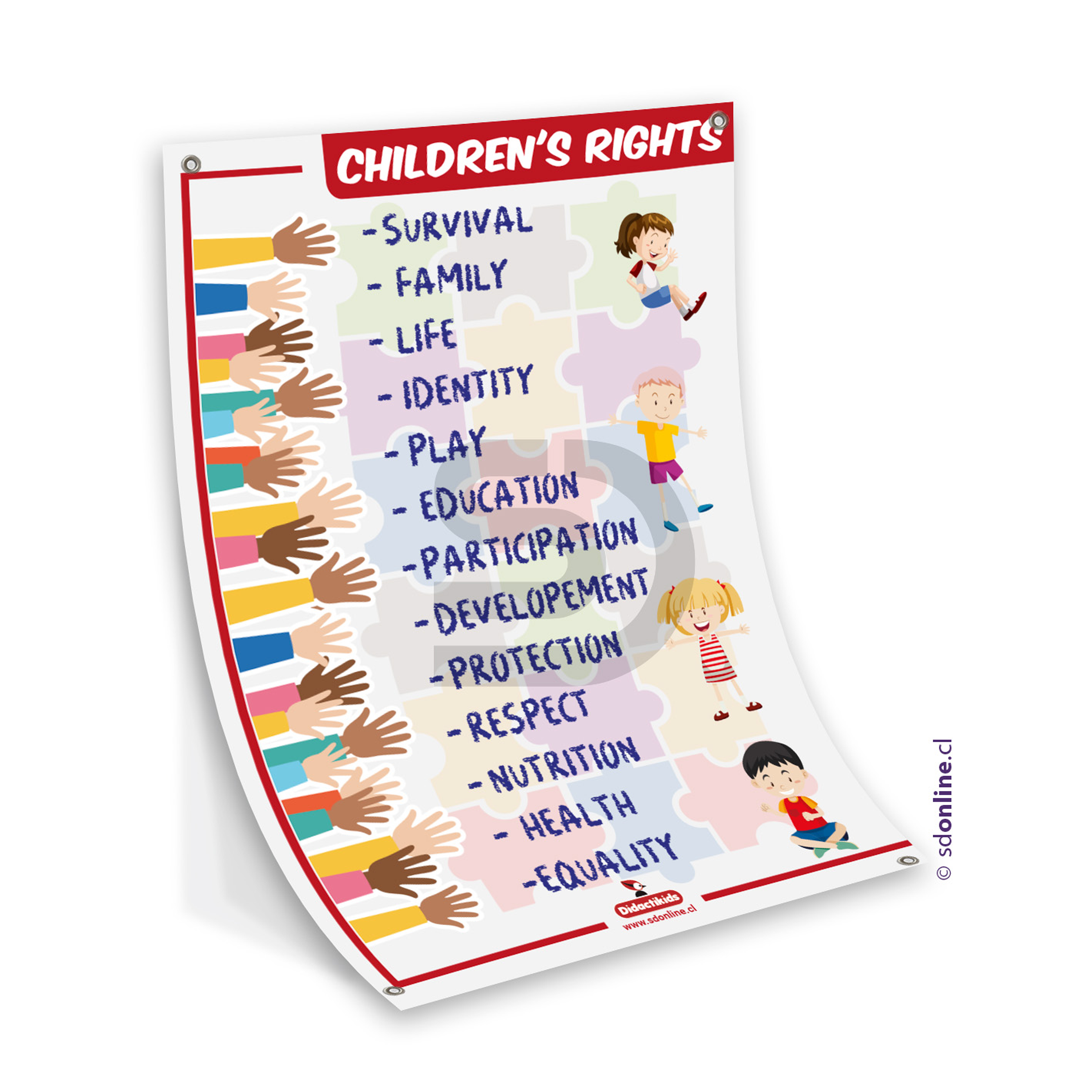 Afiche Children´s Rights 2
