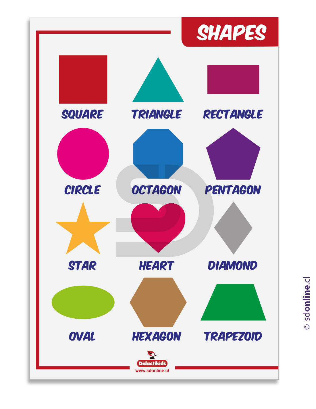 Afiche Shapes