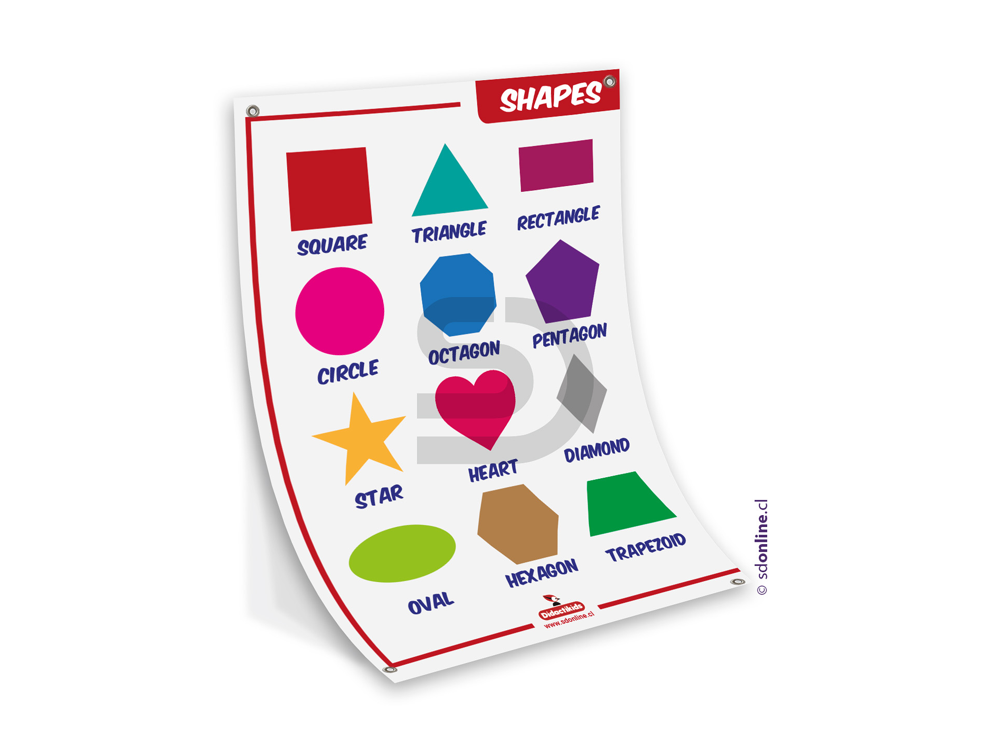 Afiche Shapes 2