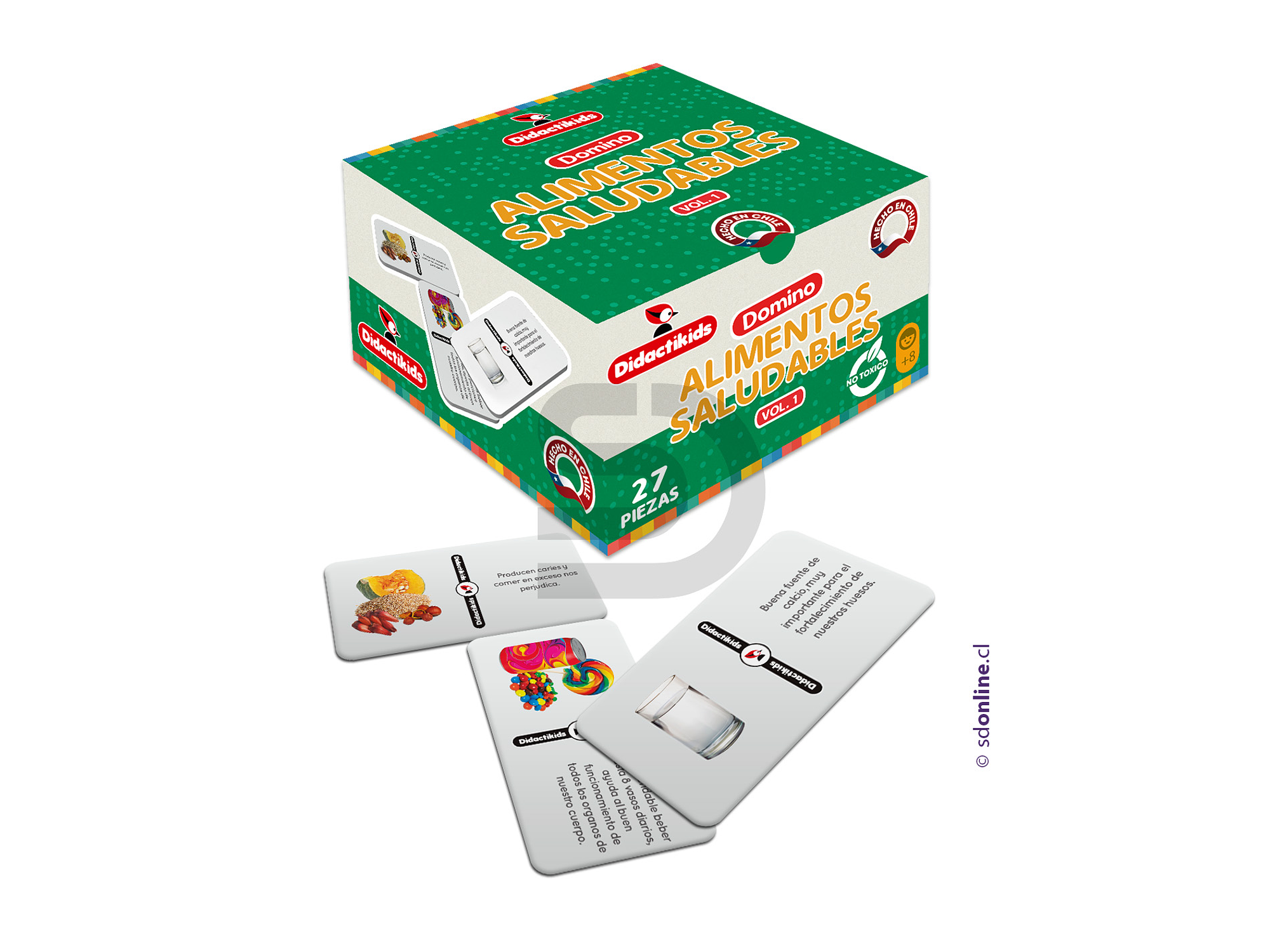 Dominó de alimentos saludables 1