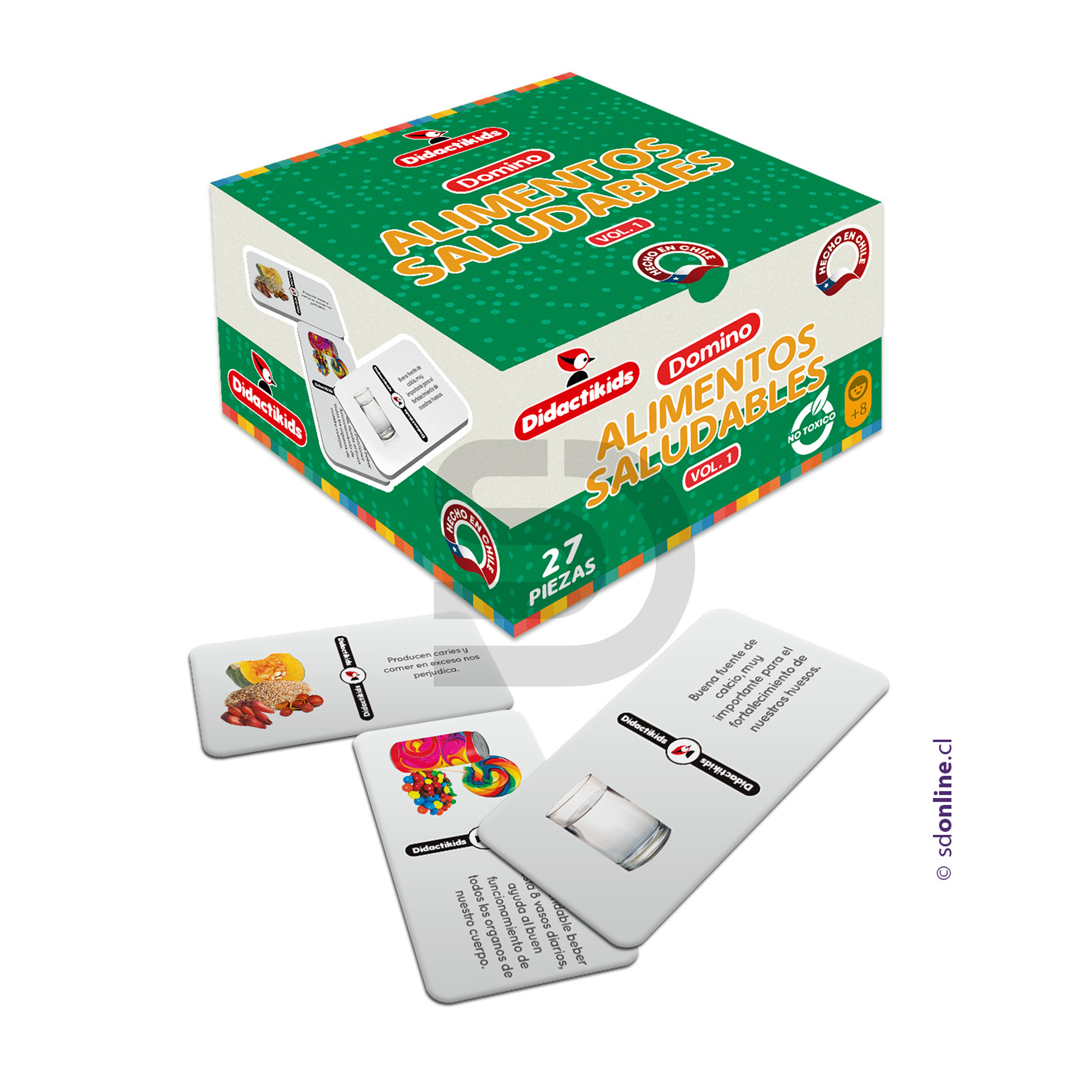 Dominó de alimentos saludables 1
