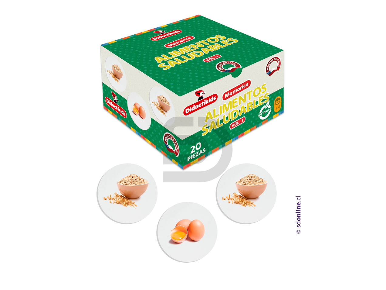 Memorice de alimentos saludables 1