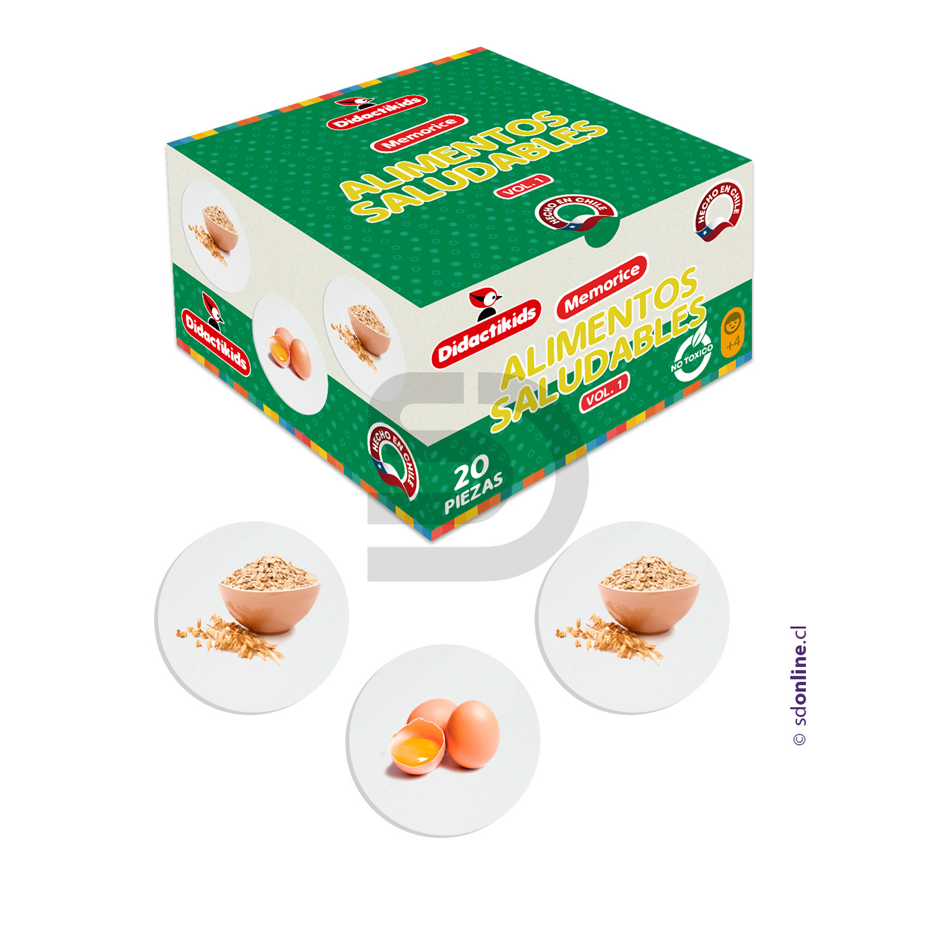 Memorice de alimentos saludables 1