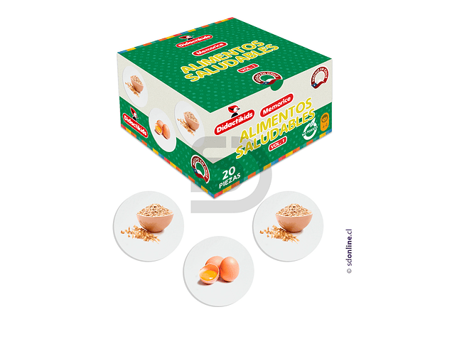 Memorice de alimentos saludables 1