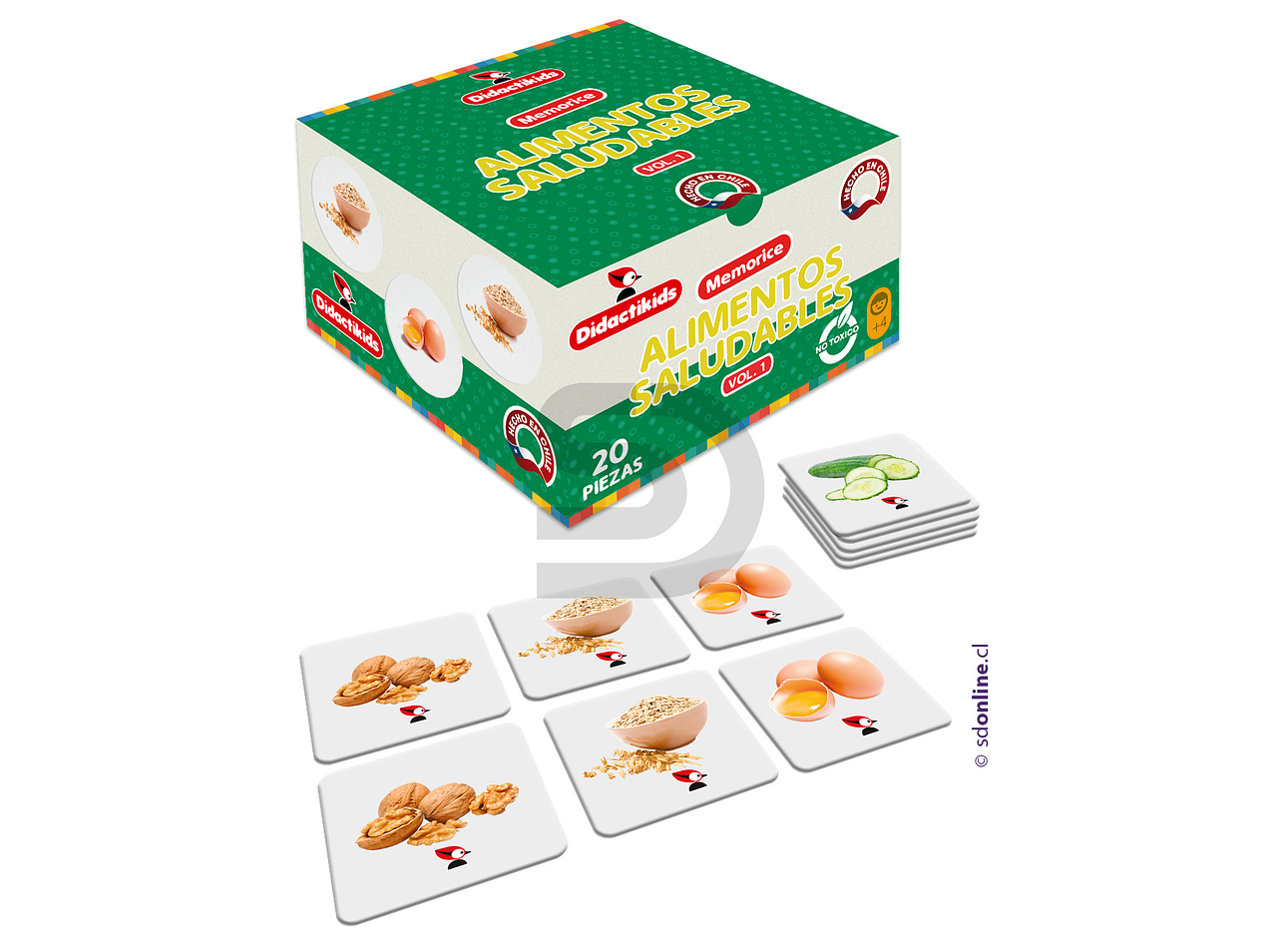 Memorice de alimentos saludables 2