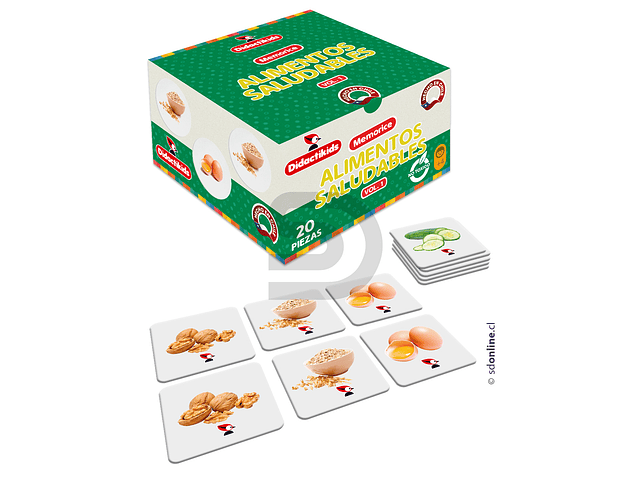 Memorice de alimentos saludables 2
