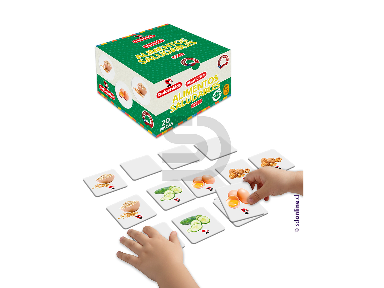 Memorice de alimentos saludables 3