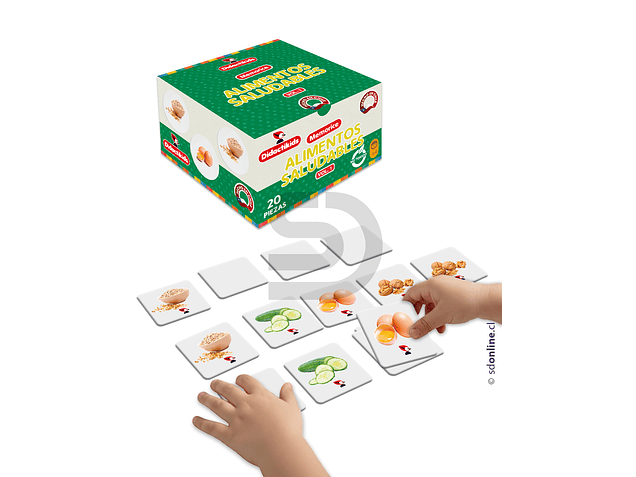 Memorice de alimentos saludables 3