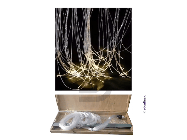 Cortina de fibra optica recta 3