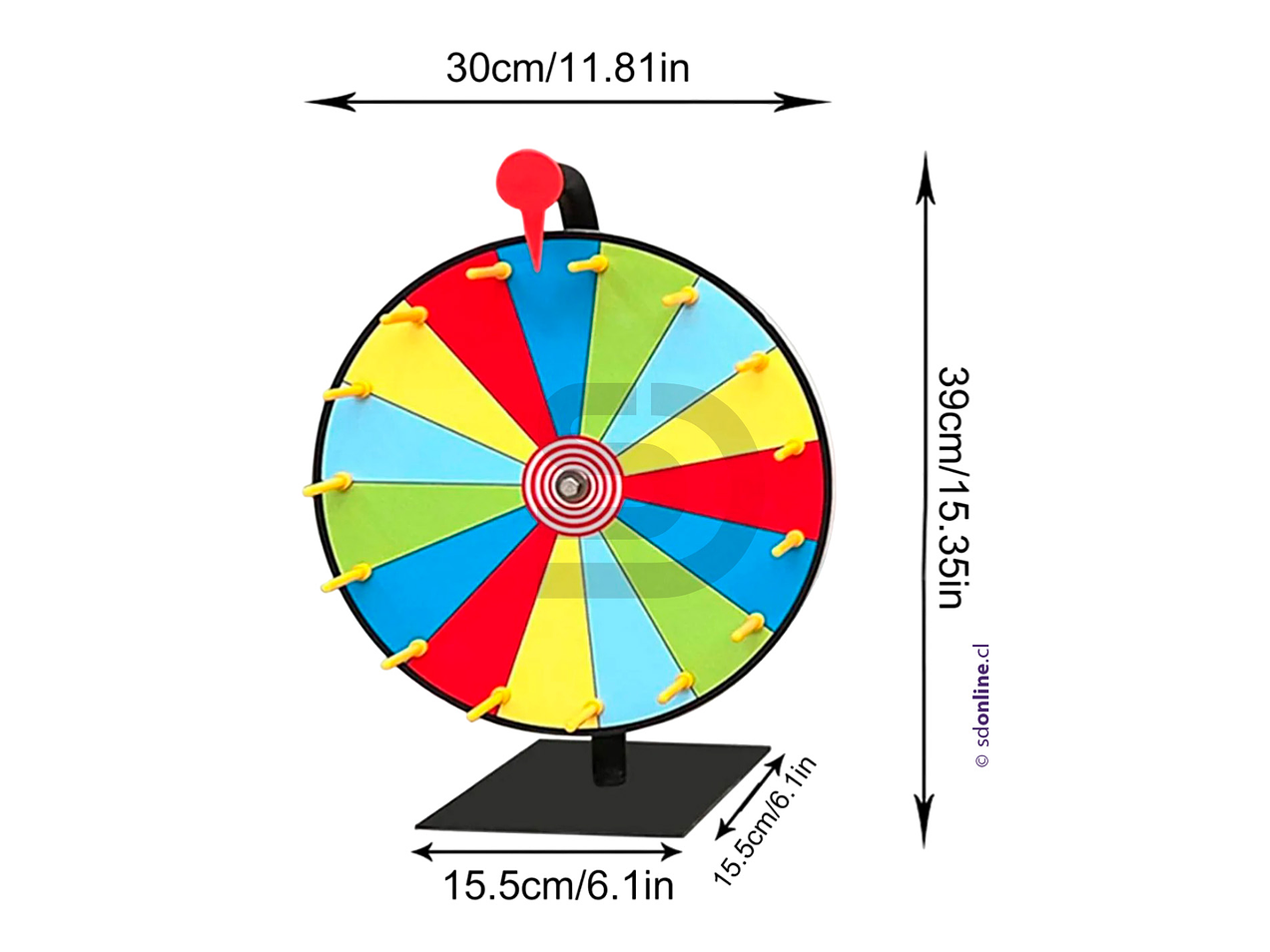 Ruleta multiactividad con accesorios 2