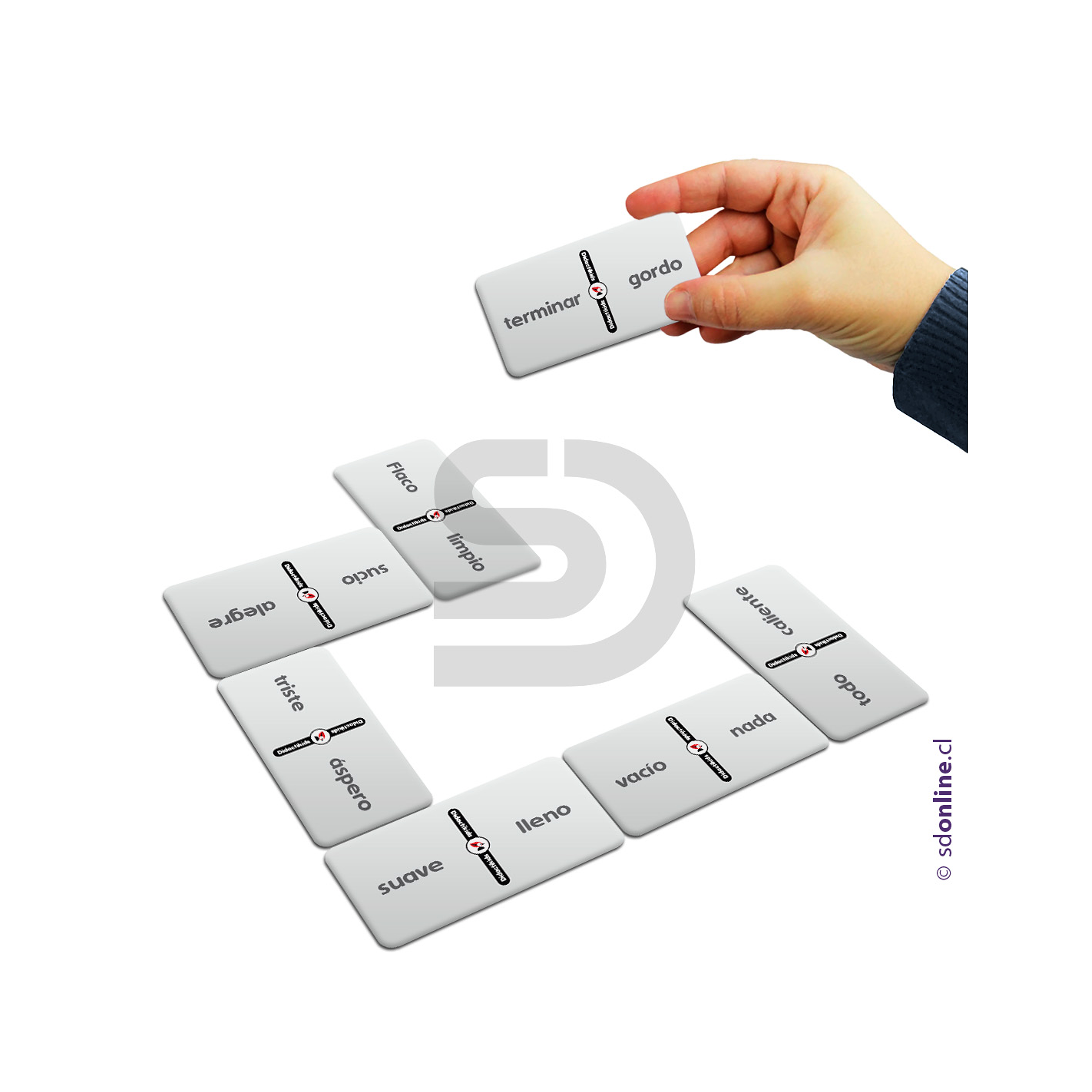 Dominó de antonimos - Vol 1 3