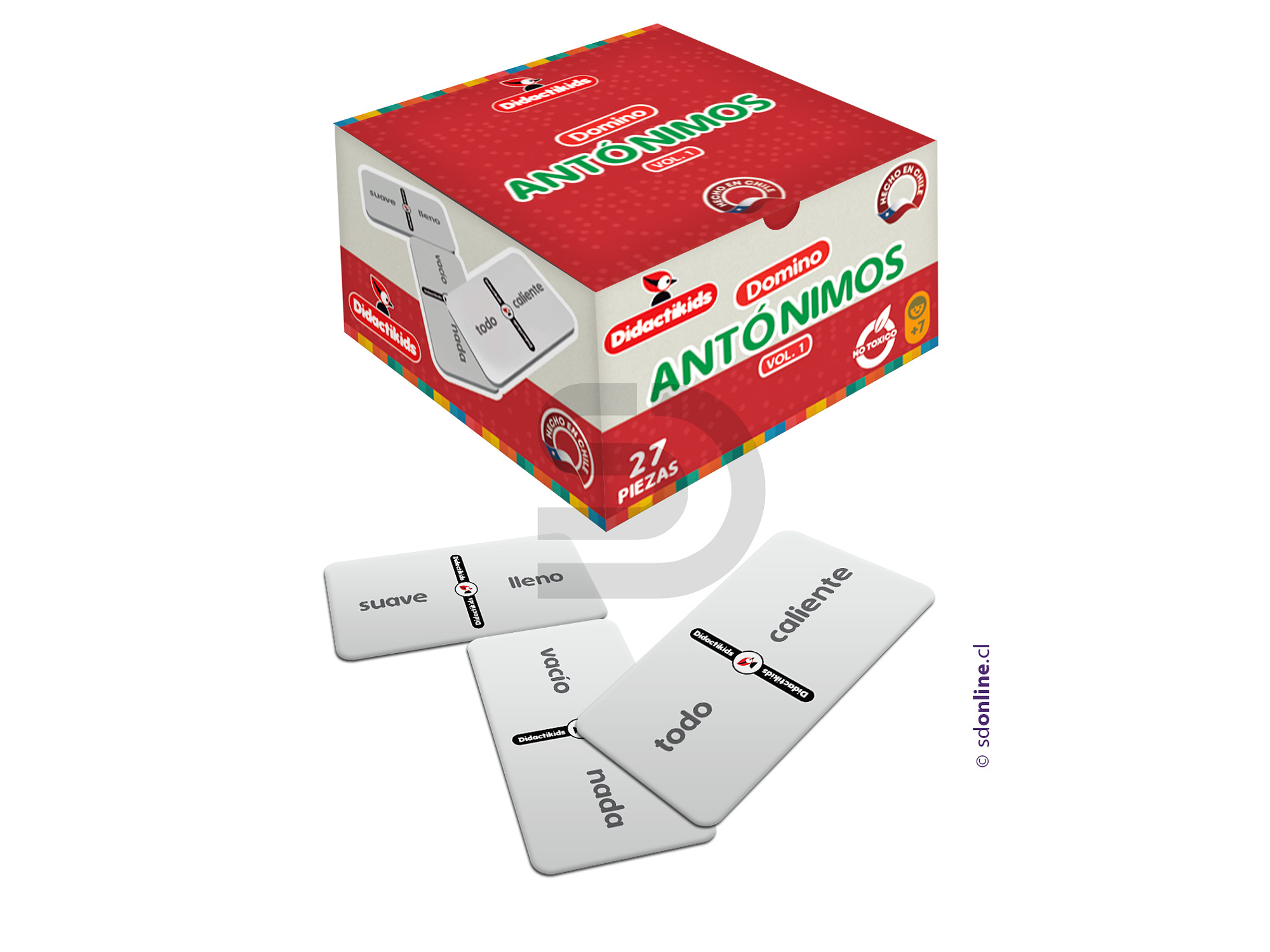 Dominó de antonimos - Vol 1 1