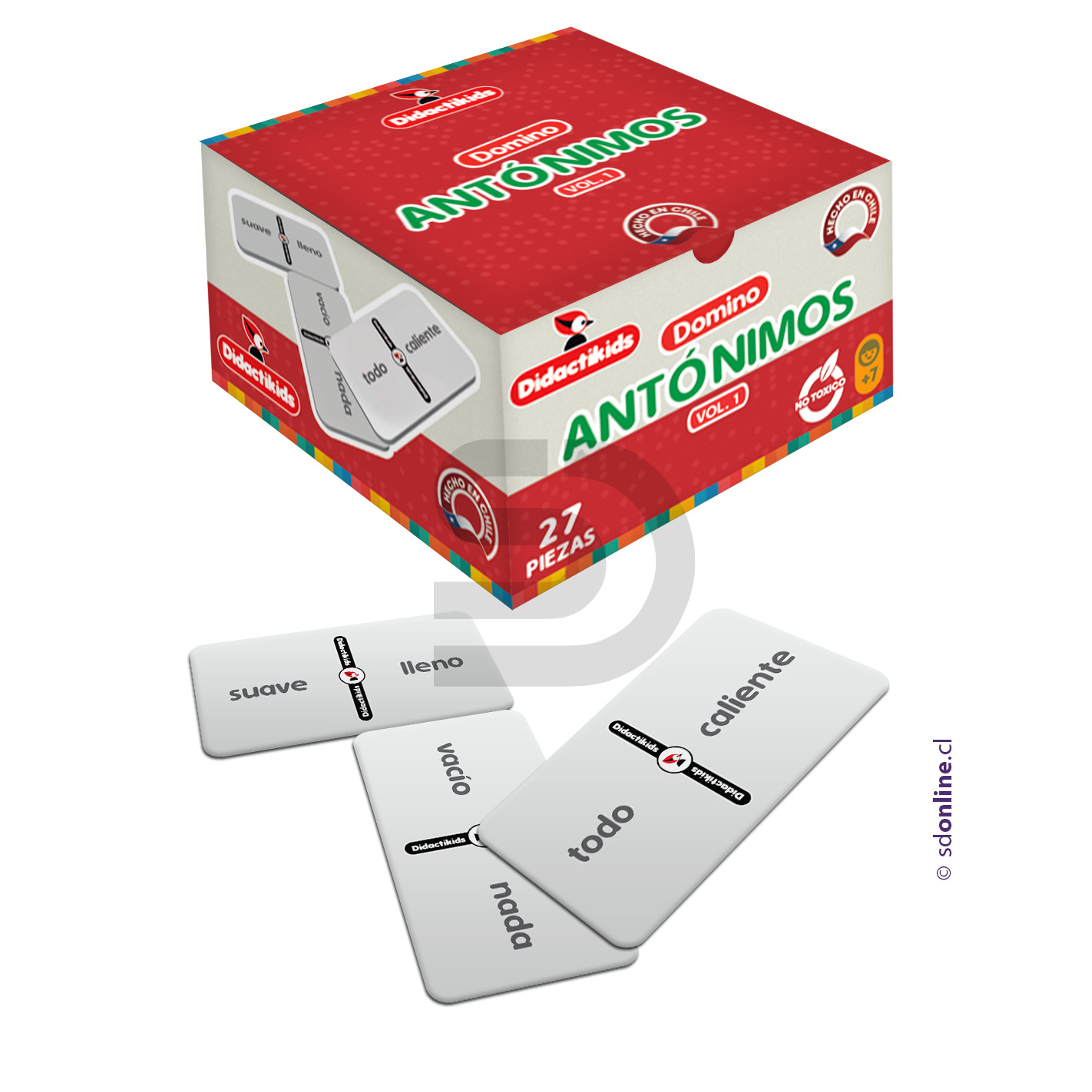 Dominó de antonimos - Vol 1 1