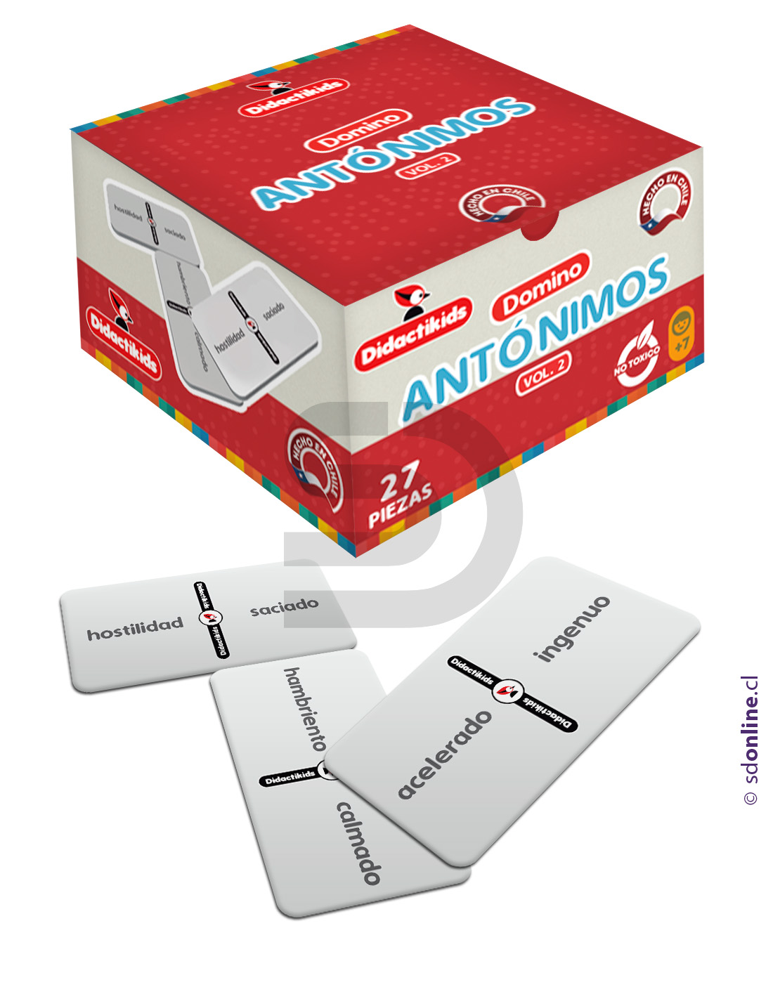 Dominó de antónimos - Vol 2
