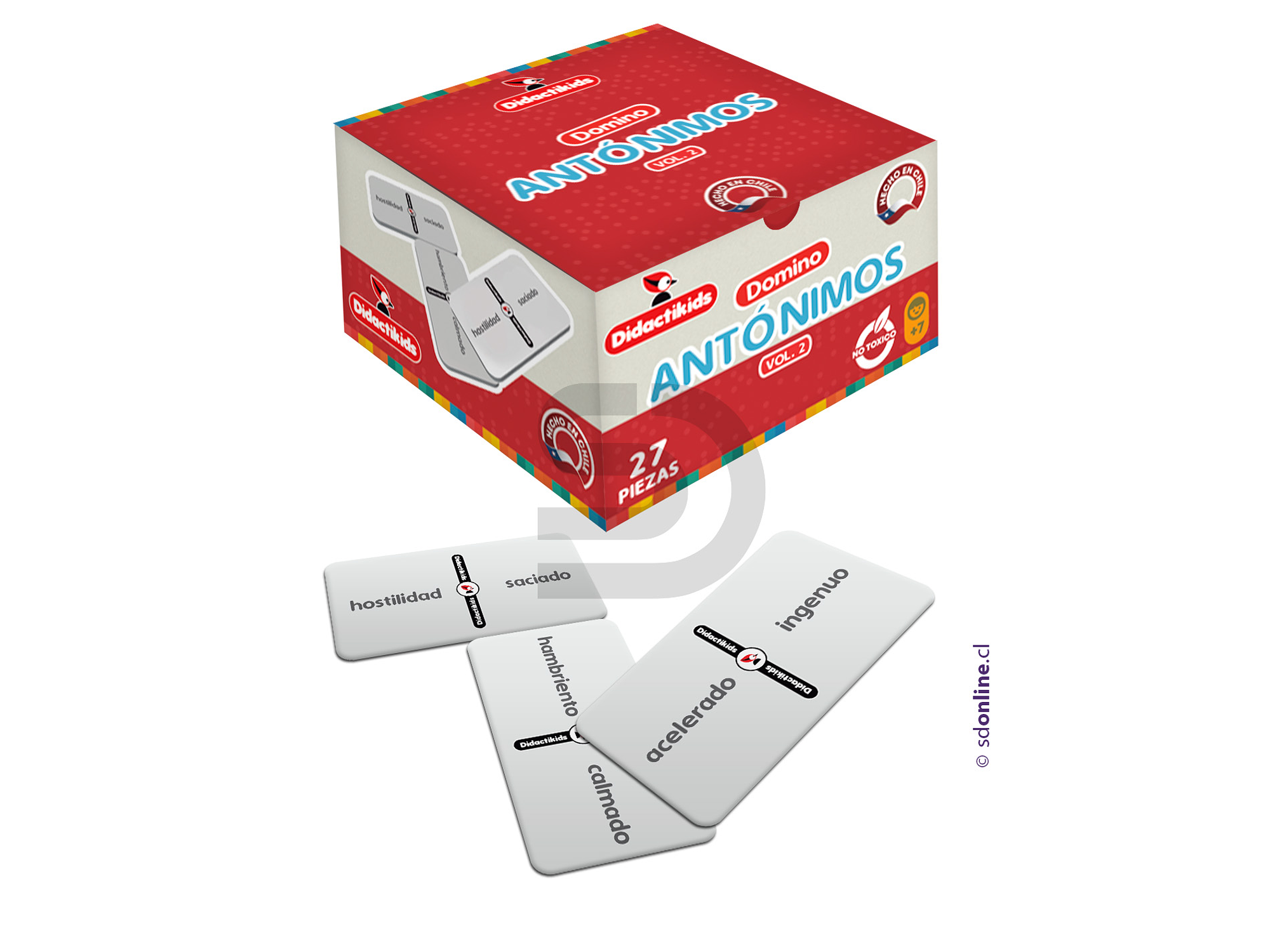 Dominó de antonimos - Vol 2 1
