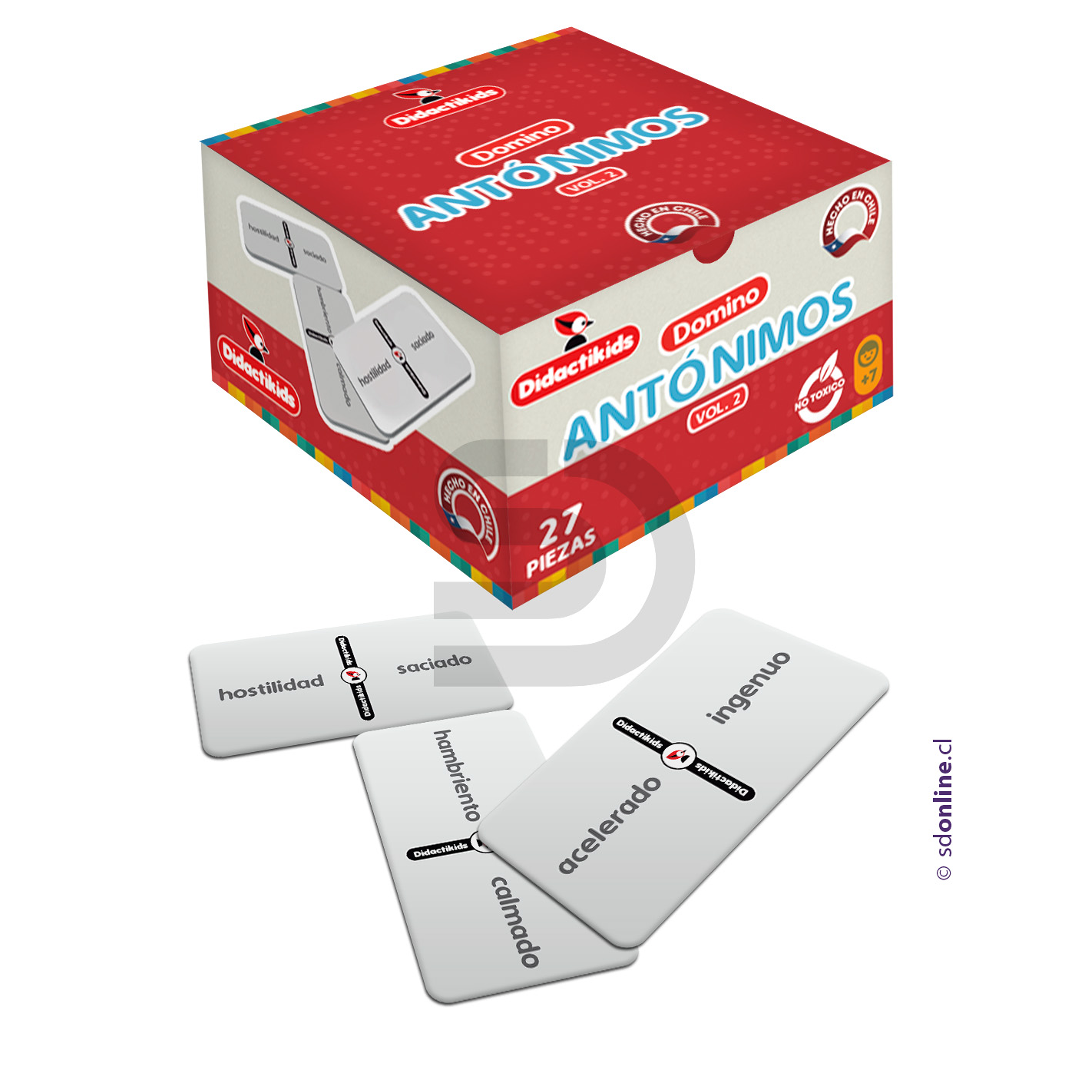 Dominó de antonimos - Vol 2 1