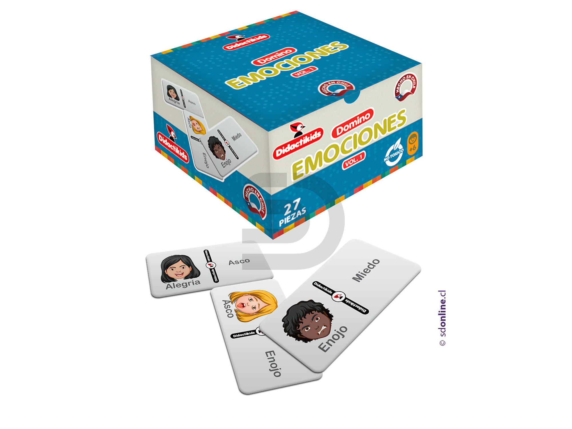 Dominó de emociones - Vol 1 1
