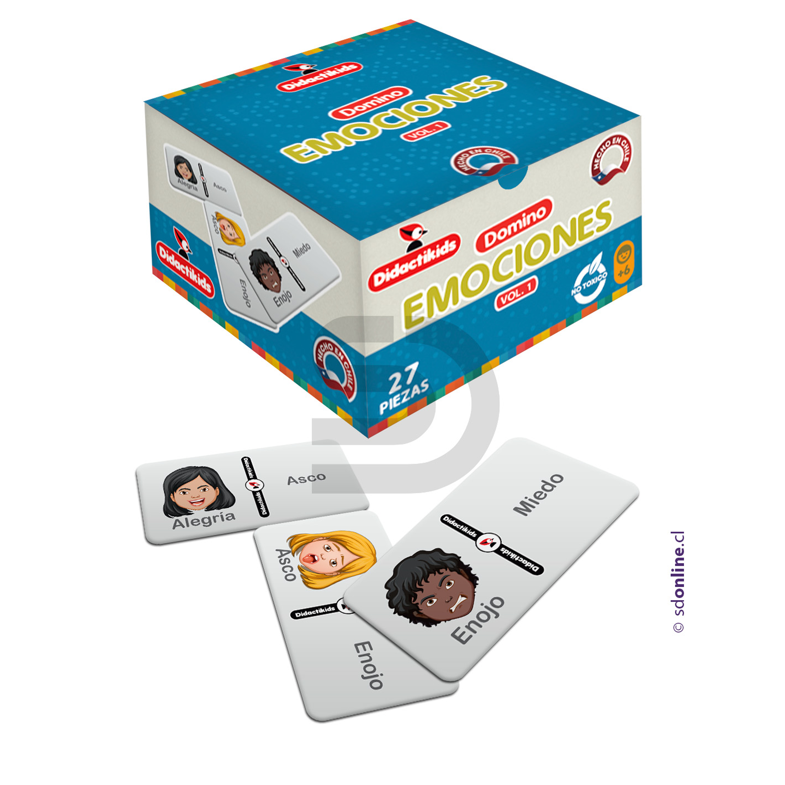 Dominó de emociones - Vol 1 1