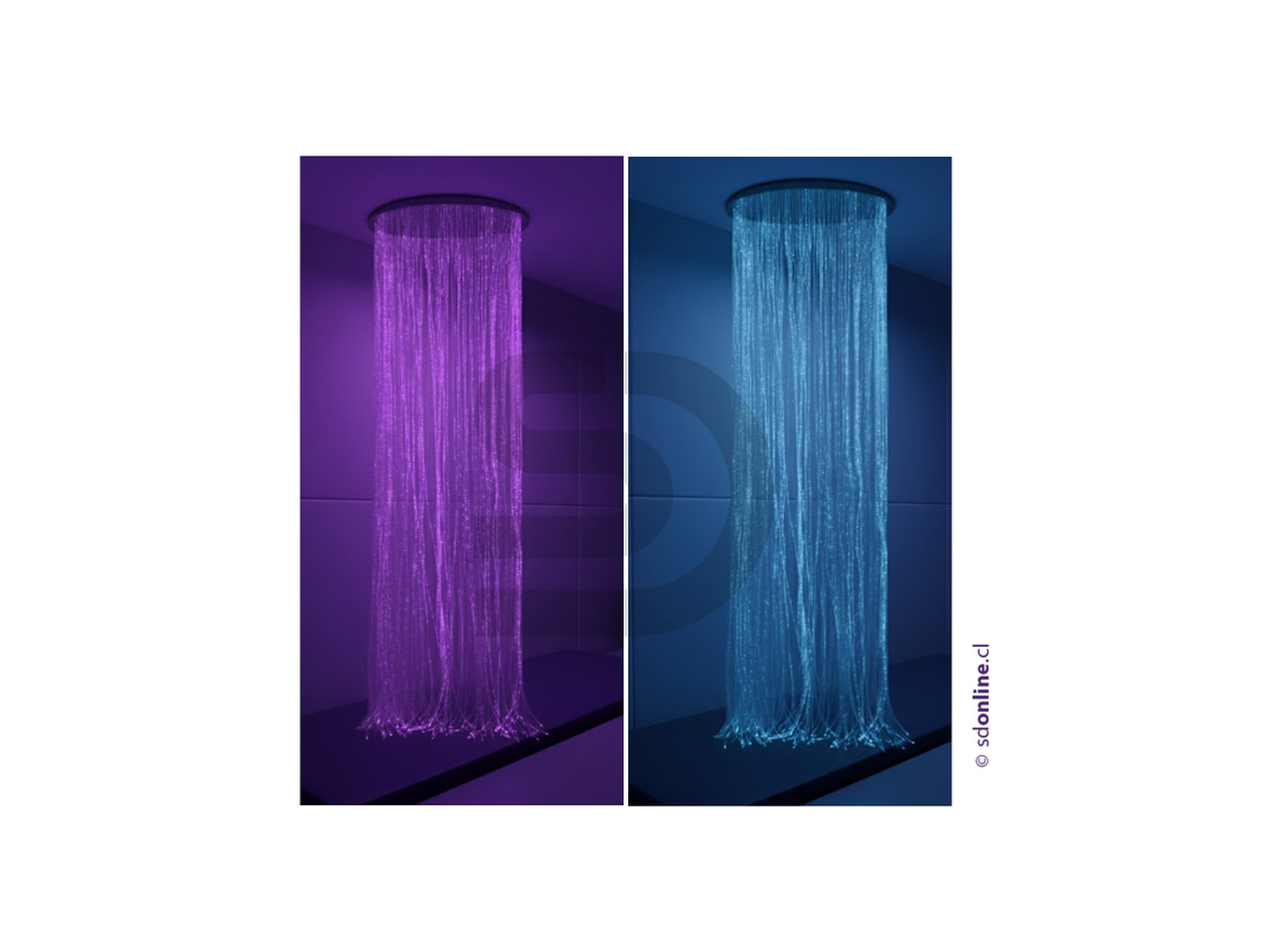 Cortina de fibra optica circular 2