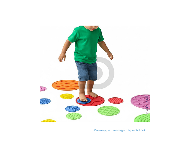 Tapetes discos sensoriales silicona 2