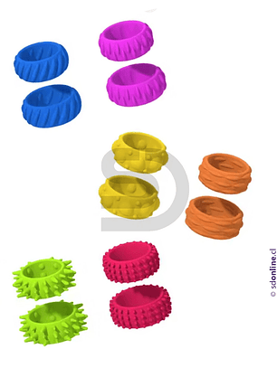 Anillos sensoriales descompresores silenciosos