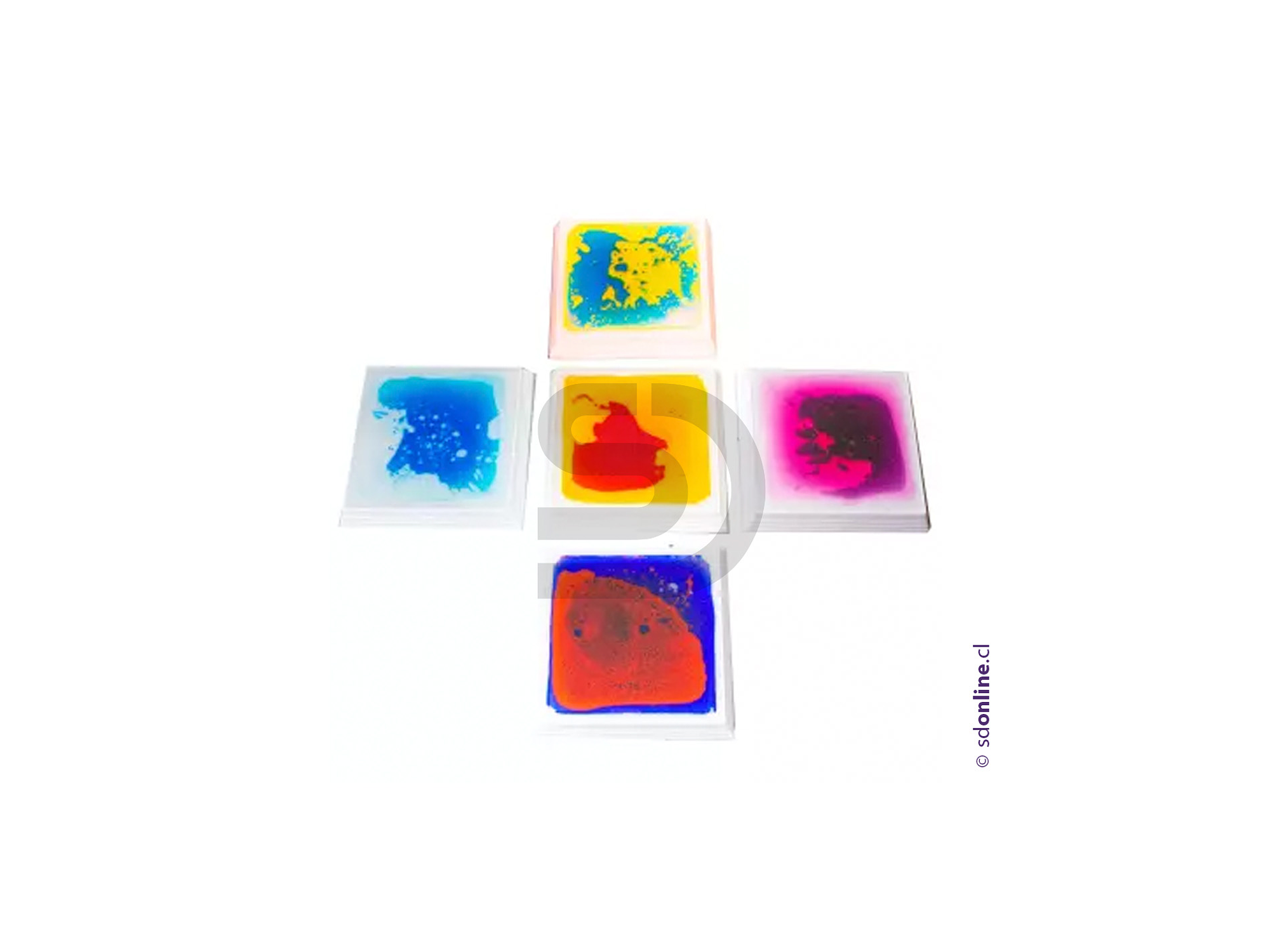 Piedras de equilibrio sensoriales con luz 5 und. 1