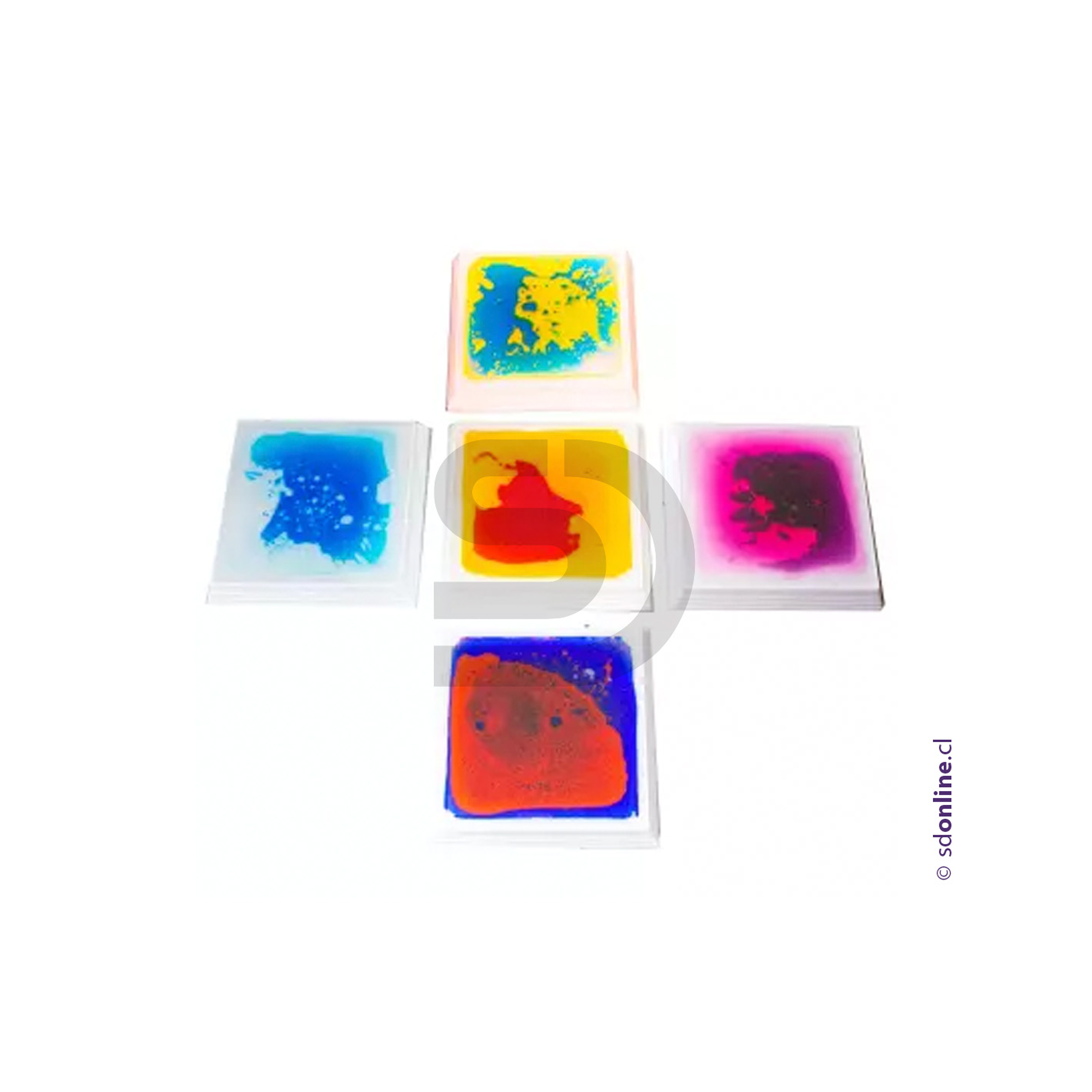 Piedras de equilibrio sensoriales con luz 5 und. 1