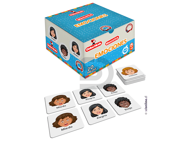 Memorice de emociones - Vol 1 2