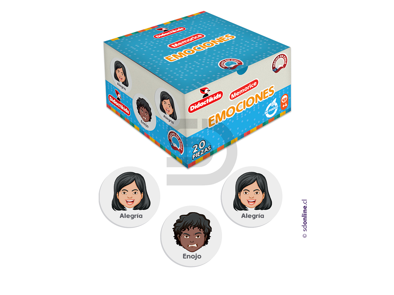 Memorice de emociones - Vol 1 1