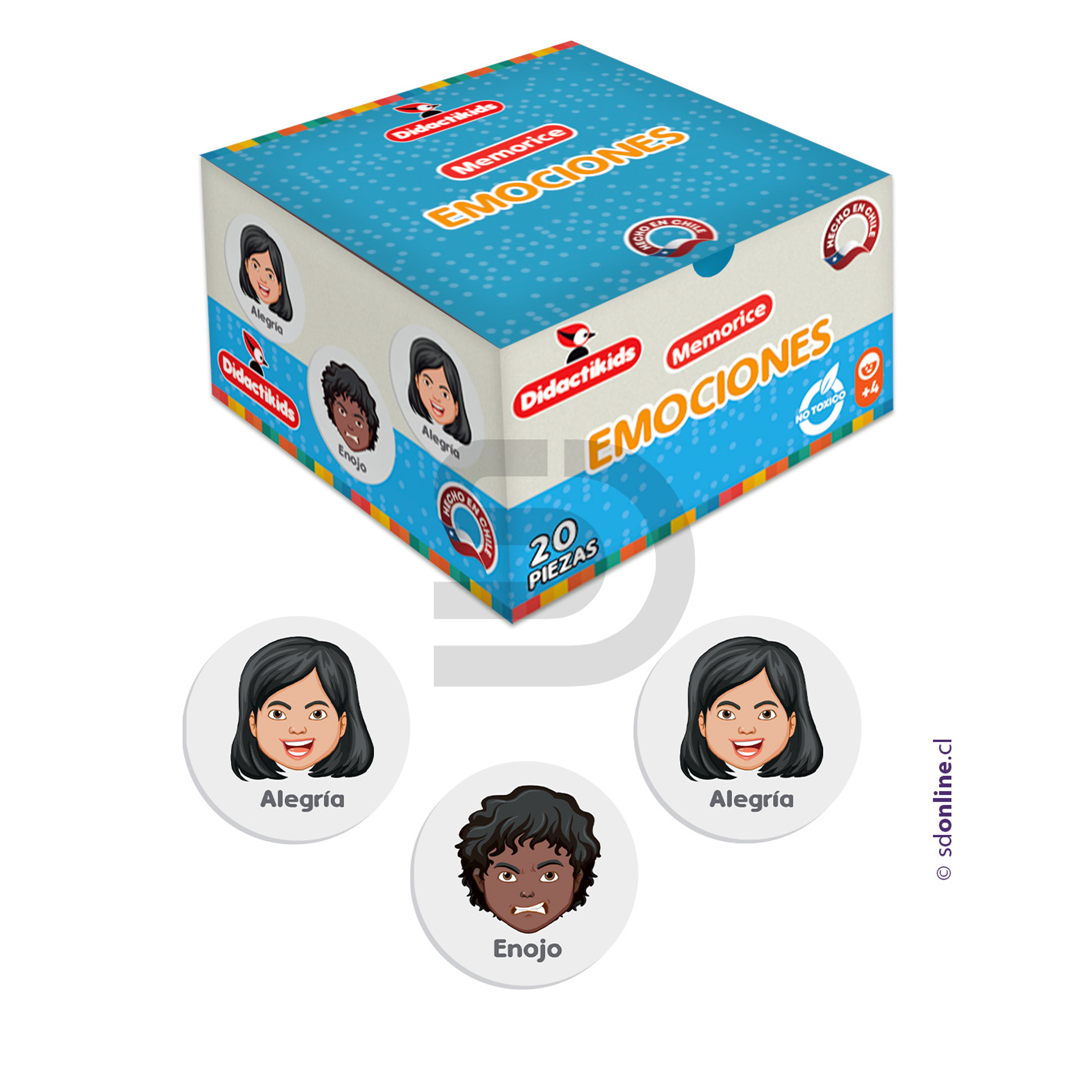 Memorice de emociones - Vol 1 1