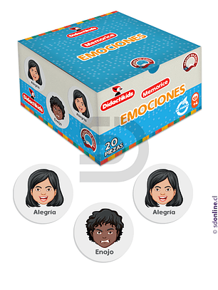 Memorice de emociones - Vol 1