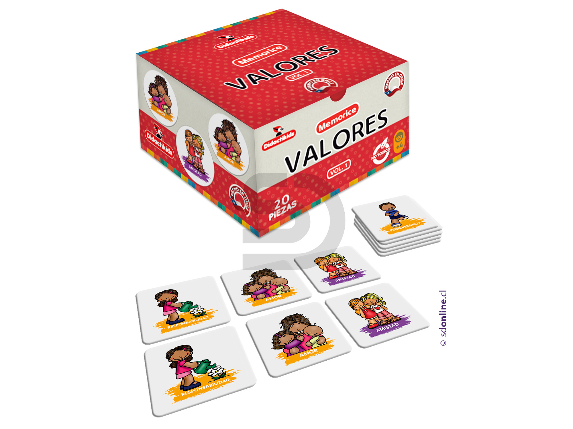 Memorice valores - Vol 1 3