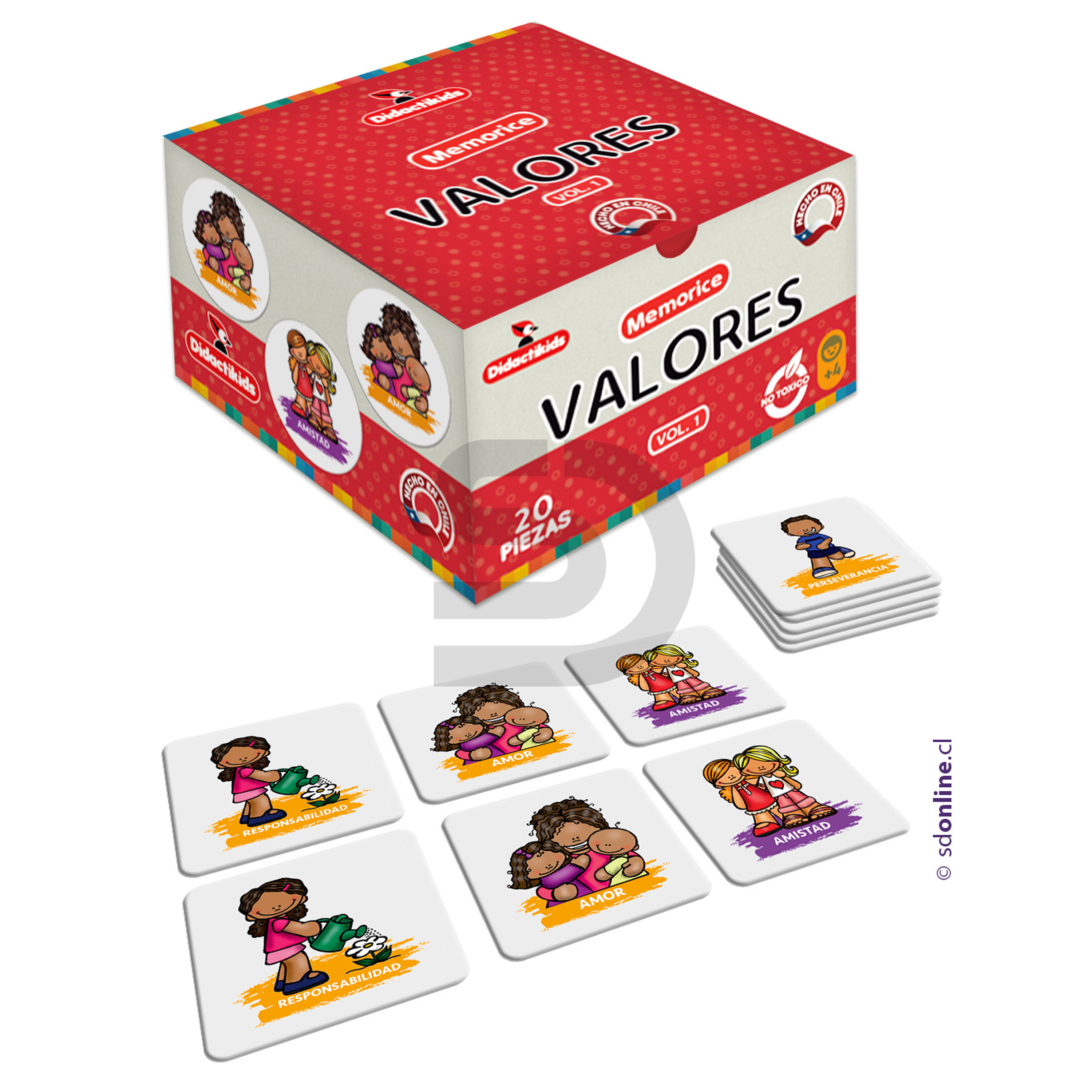 Memorice valores - Vol 1 3