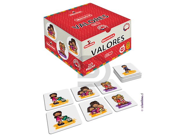Memorice valores - Vol 1 3