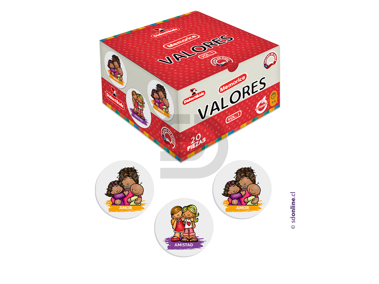 Memorice valores - Vol 1 1